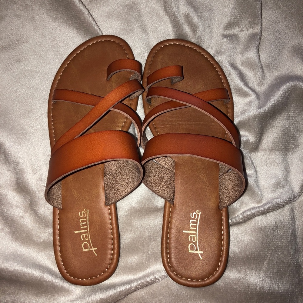 Brown sandals